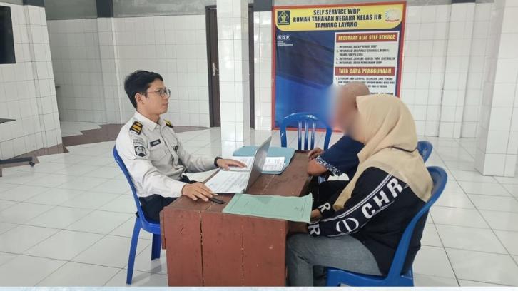 ‎Pos Bapas Tamiang Layang Kembali Laksanakan Litmas dan Bimbingan Wajib Lapor