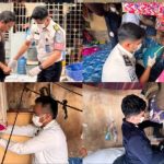 Mencegah Gangguan Kamtib, Petugas Lapas Kotapinang Lakukan Penggeledahan Kamar Hunian