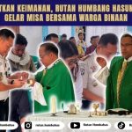 Tingkatkan Keimanan, Rutan Humbang Hasundutan Gelar Misa Bersama Warga Binaan
