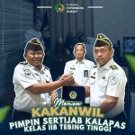 Kakanwil Ditjenpas Sumut Pimpin Sertijab Kalapas Tebing Tinggi, Perkuat Tata Kelola Organisasi