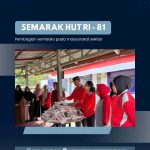 Semarak HUT RI ke-81, Lapas Panyabungan Tebar Kepedulian