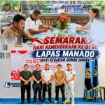 Semarak HUT Kemerdekaan RI ke-81, Lapas Manado Gelar Donor Darah