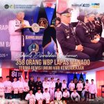 Simbolis Diserahkan Gubernur, 358 WBP Lapas Manado Terima Remisi Umum Hari Kemerdekaan