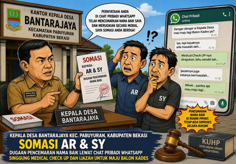 https://bintasara.com/Dugaan Pencemaran Nama Baik