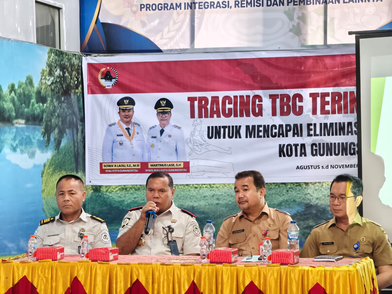 Lapas Gunungsitoli Perkuat Pencegahan TB Melalui Program Cek Kesehatan Gratis Terintegrasi
