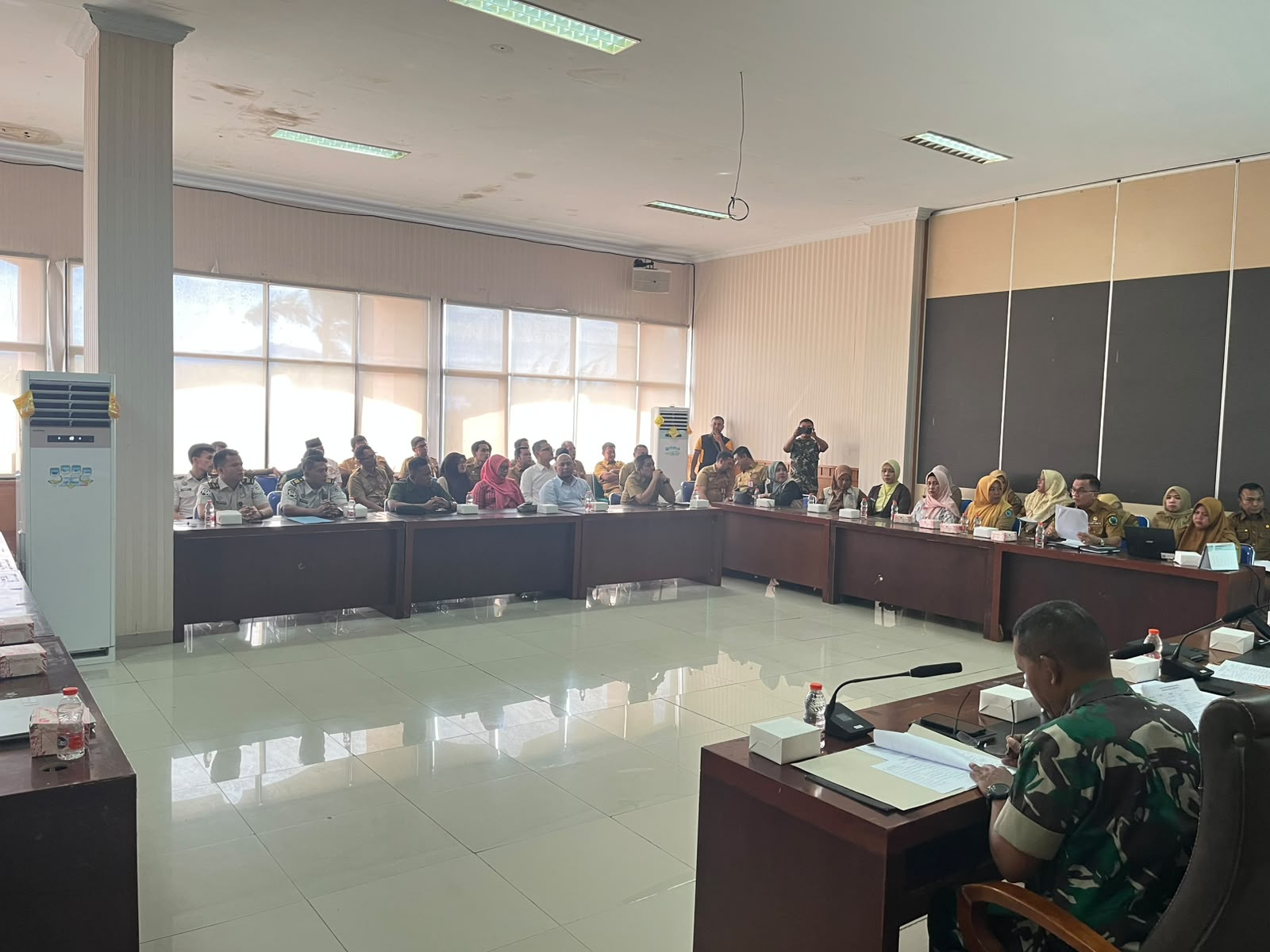 Lapas Gunungtua Hadiri Rapat Persiapan HUT RI ke-81 di Kantor Bupati Padang Lawas Utara