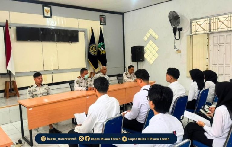 Kenali Potensi dan Kesiapan Kerja, Bapas Muara Teweh Asesmen Peserta Magang Kemenaker