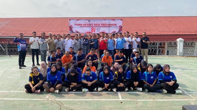 Gelorakan Spirit Kemerdekaan, Lapas Muara Teweh Resmi Buka Pekan Olahraga Pemasyarakatan