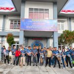 Sambut HUT Ke-81 Kemerdekaan RI, Pegawai Lapas Gunungsitoli Kompak Bersihkan Lingkungan Kantor