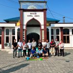 Gelorakan Spirit Kemerdekaan, Petugas dan Warga Binaan Lapas Muara Teweh Gotong Royong Kurve Masjid