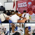 Semarak HUT ke-81 RI, Bapas dan Lapas Muara Teweh Gelar Donor Darah