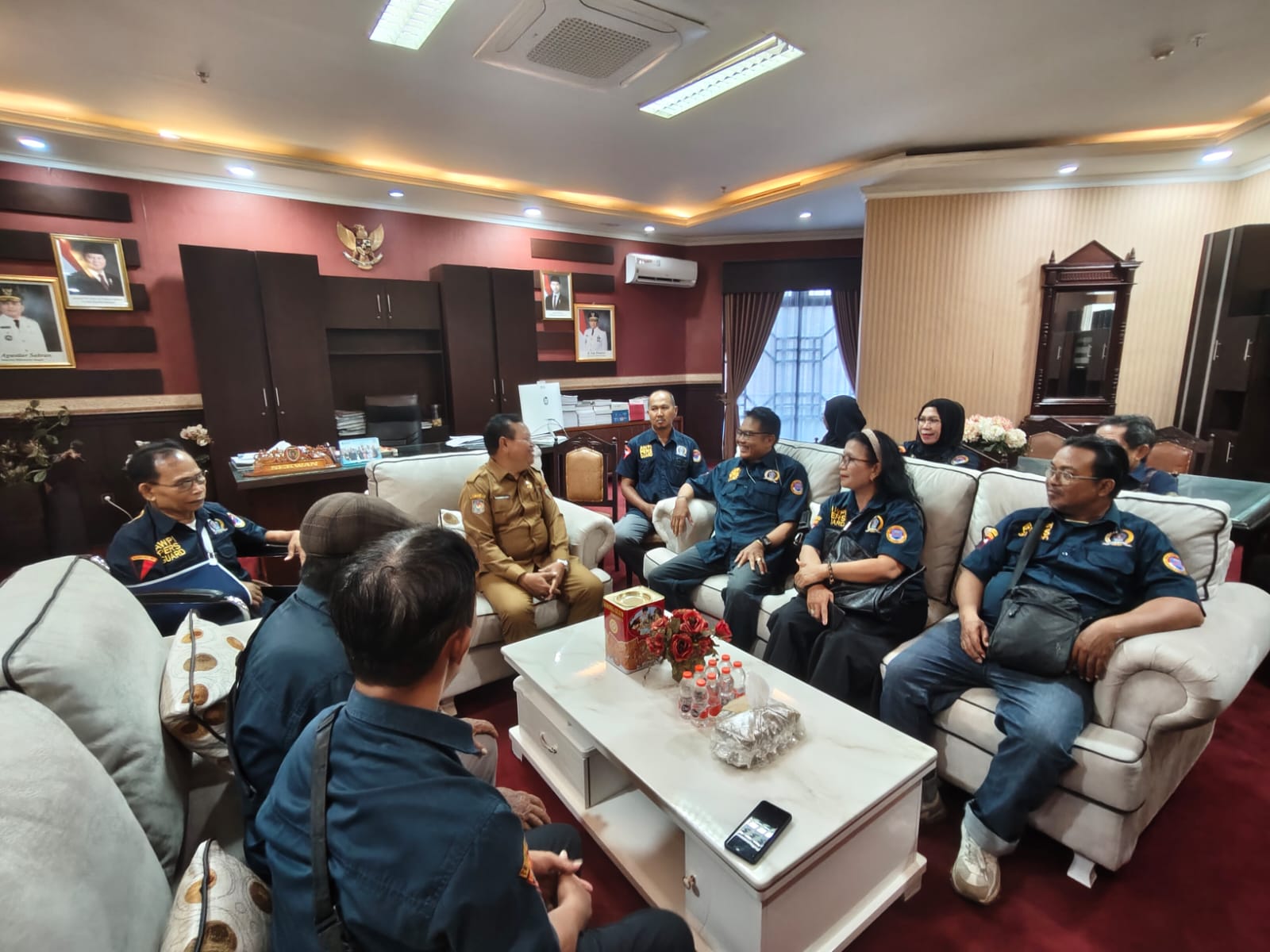 Kongnas II AWPI 2026 di Kalteng, DPD AWPI Audiensi dengan Sekwan DPRD