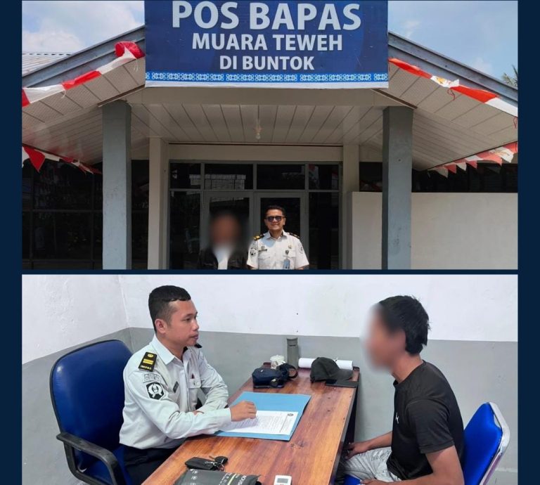 Pos Bapas Muara Teweh Perkuat Layanan Litmas Integrasi Warga Binaan