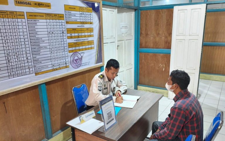 Meskipun Kabut Asap, Bapas Muara Teweh Tetap Berikan Pelayanan Prima kepada Klien