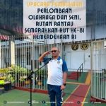 Upacara Pembukaan Perlombaan Olahraga dan Seni, Rutan Rantau Semarakkan HUT ke-81 Kemerdekaan RI