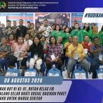 Semarak HUT RI ke-81, Rutan Sidikalang Bagikan Paket Sembako kepada Warga Sekitar