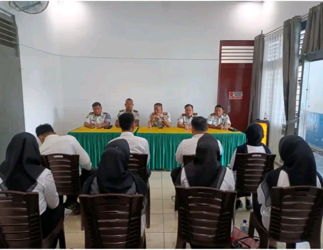 Kalapas Gunungtua Berikan Pengarahan kepada Peserta Magang, Tekankan Disiplin dan Profesionalisme