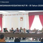 Kepala Lapas Panyabungan Hadiri Rapat Finalisasi Pelaksanaan Kegiatan HUT RI ke-81