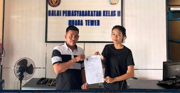 Tuntaskan Masa Bimbingan, Bapas Muara Teweh Akhiri Pendampingan Klien