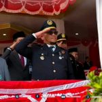 Kepala Rutan Rantau Hadiri Upacara HUT ke-81 Kemerdekaan RI di Kabupaten Tapin
