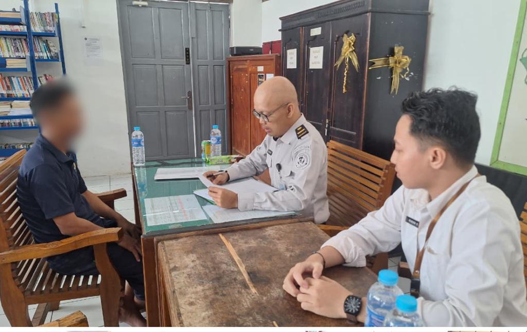 Bapas Muara Teweh Perkuat Litmas Bersama Pemagang Kemenaker