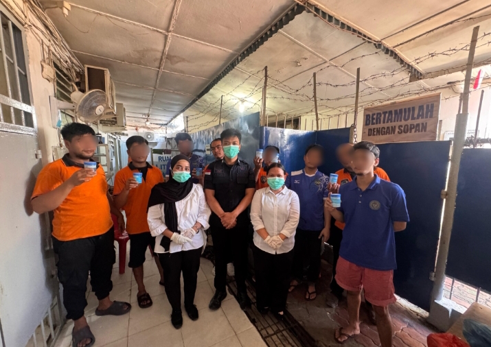 Lapas Kotapinang Gelar Tes Urine Rutin, Perkuat Komitmen Bersih dari Narkoba