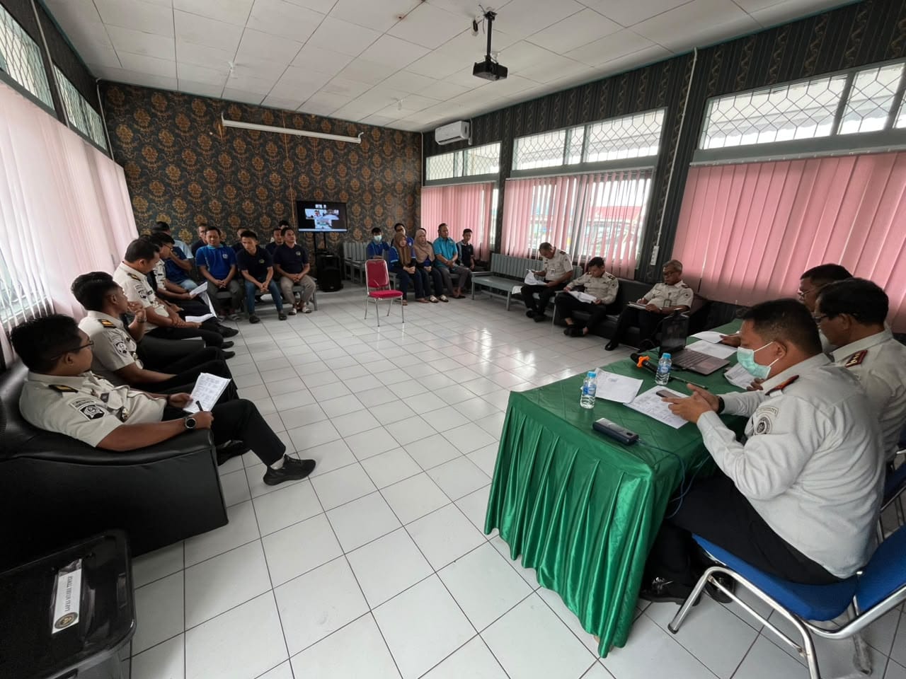 Lengkap dan Transparan, Lapas Muara Teweh Gelar Sidang TPP Integrasi 16 WBP