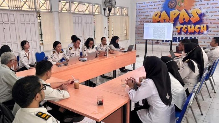 Bapas Muara Teweh Gelar Sidang TPP, Bahas 9 Usulan Reintegrasi Sosial WBP