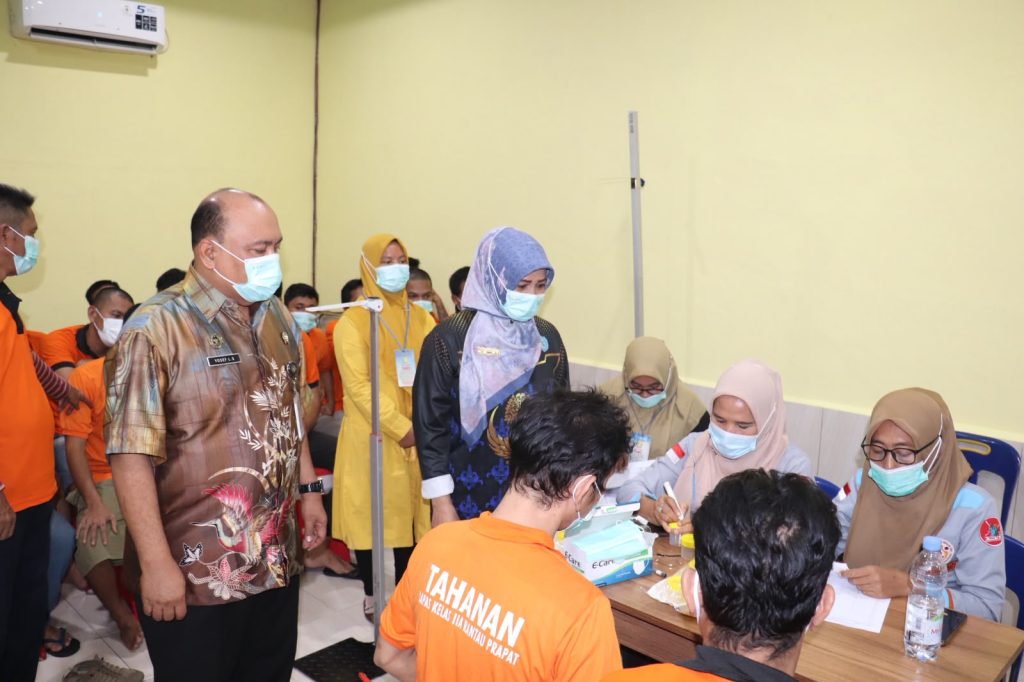 Perkuat Sinergi dengan Pemkab, Lapas Rantauprapat Skrining TBC dan Cek Kesehatan Warga Binaan