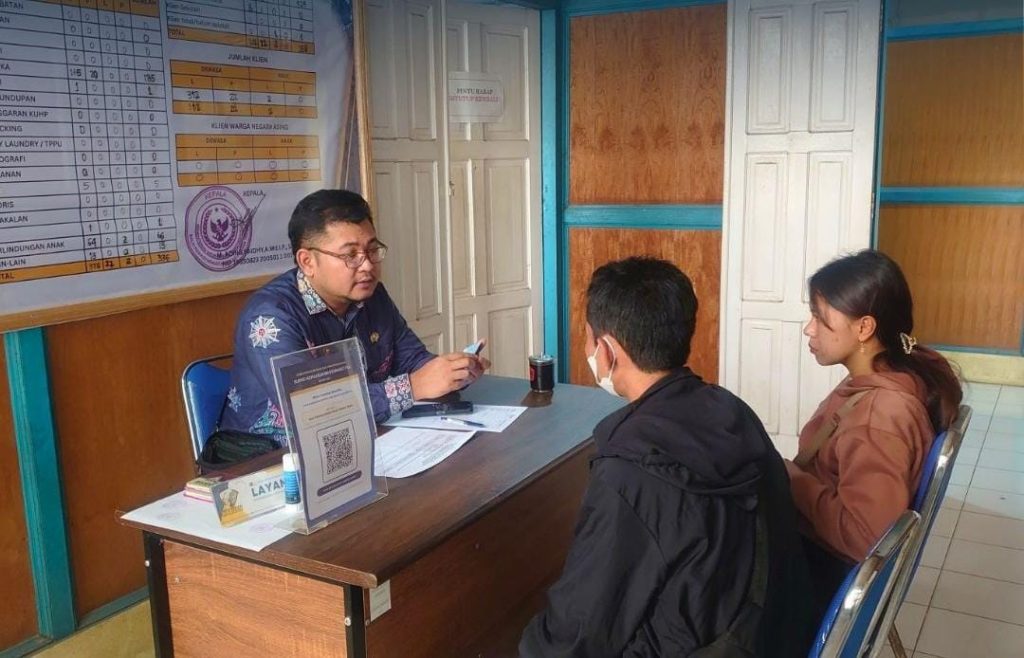 ‎Pembimbing Kemasyarakatan Bapas Muara Teweh Sampaikan Peran dan Kewajiban Penjamin