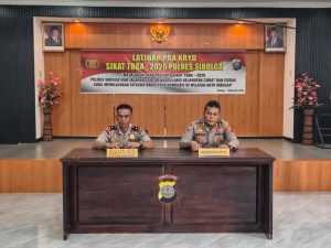 Polres Sibolga Gelar Latihan Pra KRYD Sikat Toba 2026, Perkuat Kesiapan Personel