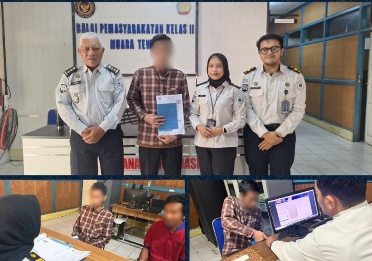 Perkuat Layanan Reintegrasi Sosial, Bapas Muara Teweh Terima Klien Baru