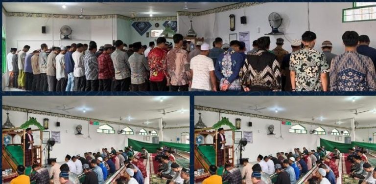 Pegawai Bapas Muara Teweh dan WBP Laksanakan Doa Bersama dan Salat Istisqa