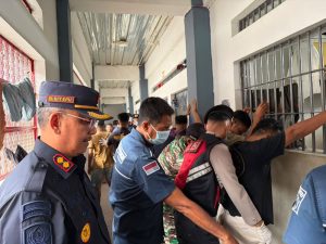 Lapas Panyabungan Gelar Razia Gabungan Bersama APH, Tes Urine Pegawai dan WBP Hasilnya Negatif
