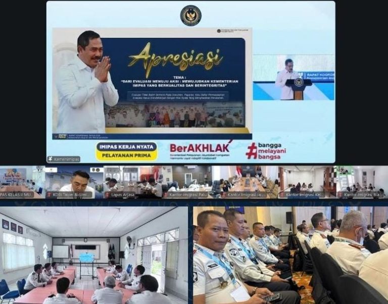Bapas Muara Teweh Ikuti Rakor Kemenimipas 2026, Perkuat Komitmen dari Evaluasi Menuju Aksi