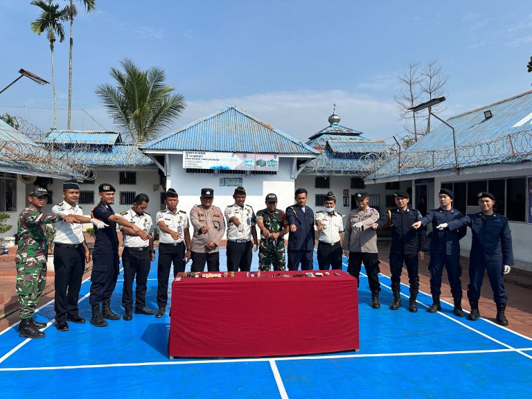Lapas Kotanopan Gelar Razia Gabungan Bersama APH