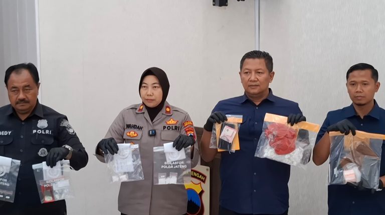 Polres Semarang Ungkap 10 Kasus Narkoba, Pasutri Masuk Daftar 16 Tersangka