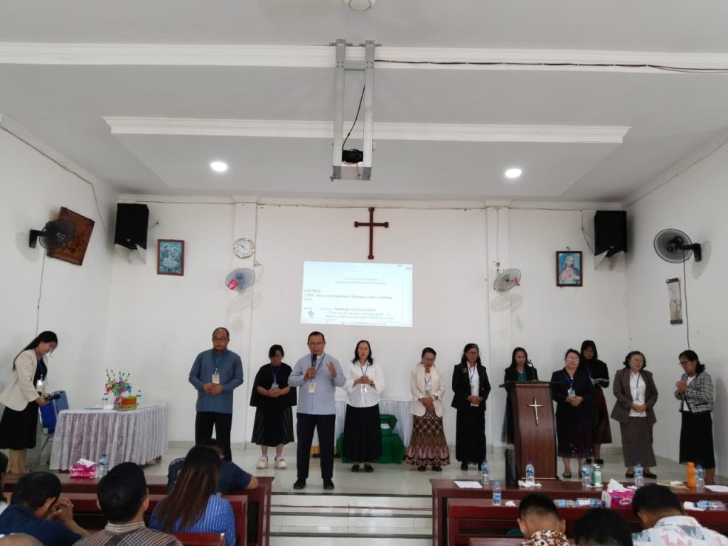 WBP Kristiani Lapas Gunungsitoli Khusyuk Ikuti KKR dan Pembinaan Kerohanian