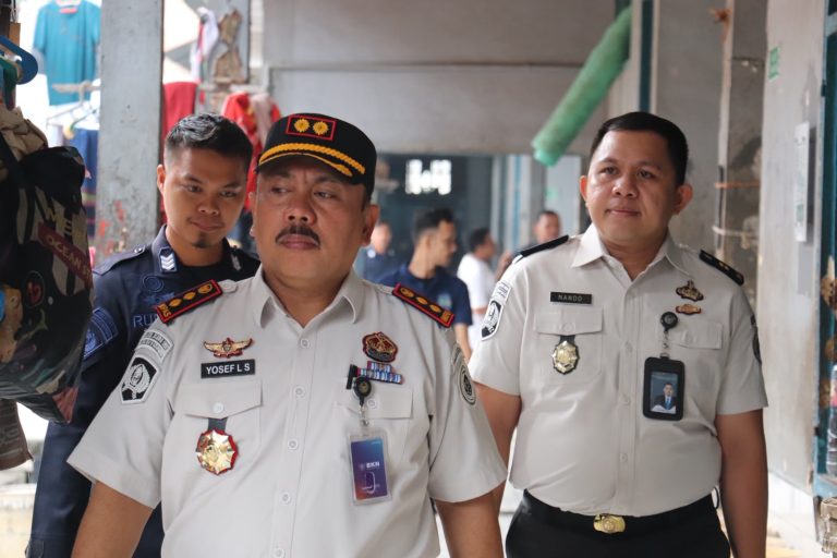 Deteksi Dini, Kalapas Rantauprapat dan Ka. KPLP Gelar Kontrol Lingkungan Blok Hunian
