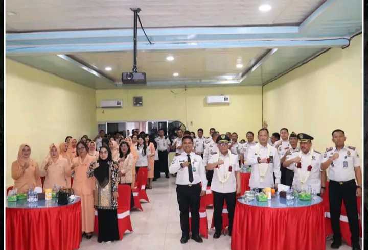 Kalapas Gunungtua Hadiri Sertijab dan Pisah Sambut Kalapas Rantauprapat