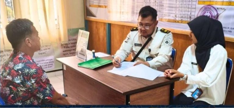 Bapas Muara Teweh Perkuat Litmas Lewat Wawancara Penjamin