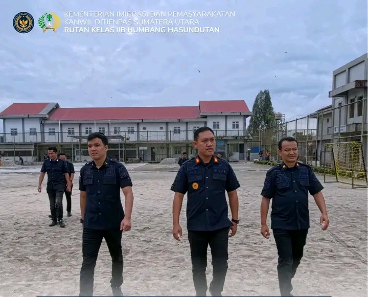 Kontrol Keliling Rutan Humbang Hasundutan, Karutan Pantau Hunian Hingga Ketahanan Pangan
