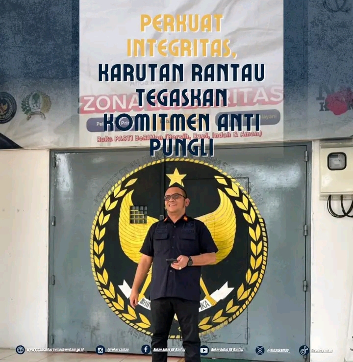 Perkuat Integritas, Karutan Rantau Tegaskan Komitmen Anti Pungli