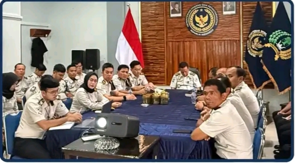 Tingkatkan Kinerja dan Pengamanan, Lapas Padang Sidempuan Ikuti Pengarahan Dirjenpas