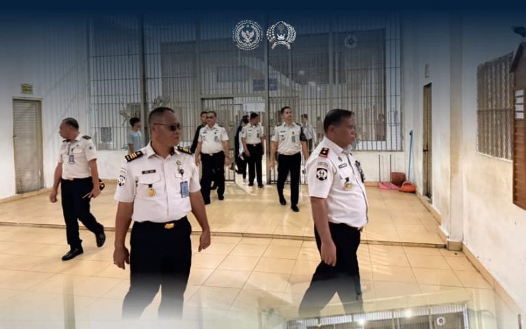 Pastikan Tetap Kondusif, Kalapas Gunungsitoli Trolling Blok Hunian Hingga Branggang