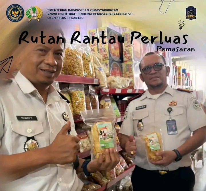 Rutan Rantau Perluas Pemasaran Keripik Singkong RuRa melalui Mini Market Intan