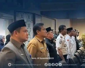 Perkokoh Sinergi, Kalapas Muara Teweh Hadiri Rapat Paripurna DPRD Barito Utara