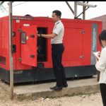Petugas Lapas Muara Teweh dan Peserta Magang Periksa Kendaraan Dinas Serta Genset