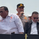 Pengesahan UU Ketenagakerjaan, Pimpinan DPR RI dan Kapolri Temui Massa Aksi Buruh