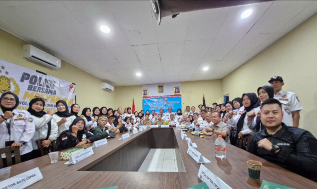 Pokdarkamtibmas Daerah Metro Jaya dan Ditbinmas Polda Metro Jaya Gelar Silaturahmi dan Konsolidasi Dengan Pokdarkamtibmas Tangkot